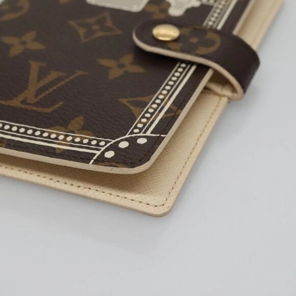 LOUIS VUITTON Monogram Malvoire Agenda PM Day Planner Cover R20965 Auth 141663 - Picture 7 of 16